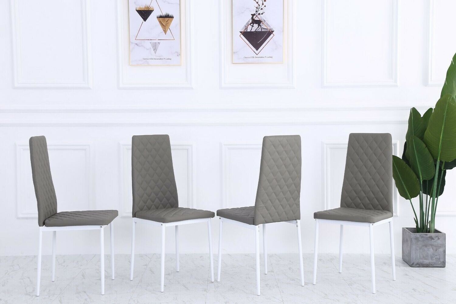 Beno Grey Dining Chairs