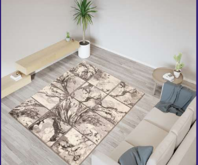 Splendour Check Marble