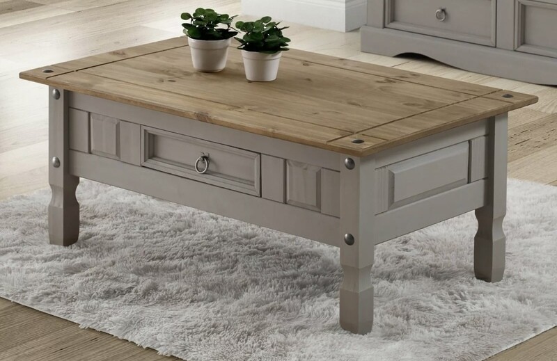 Cinnamon Solid Pine Coffee Table