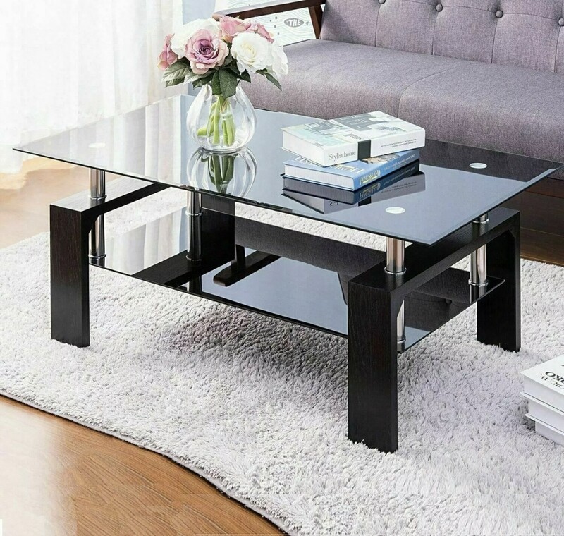 Chonks Glass Coffee Table
