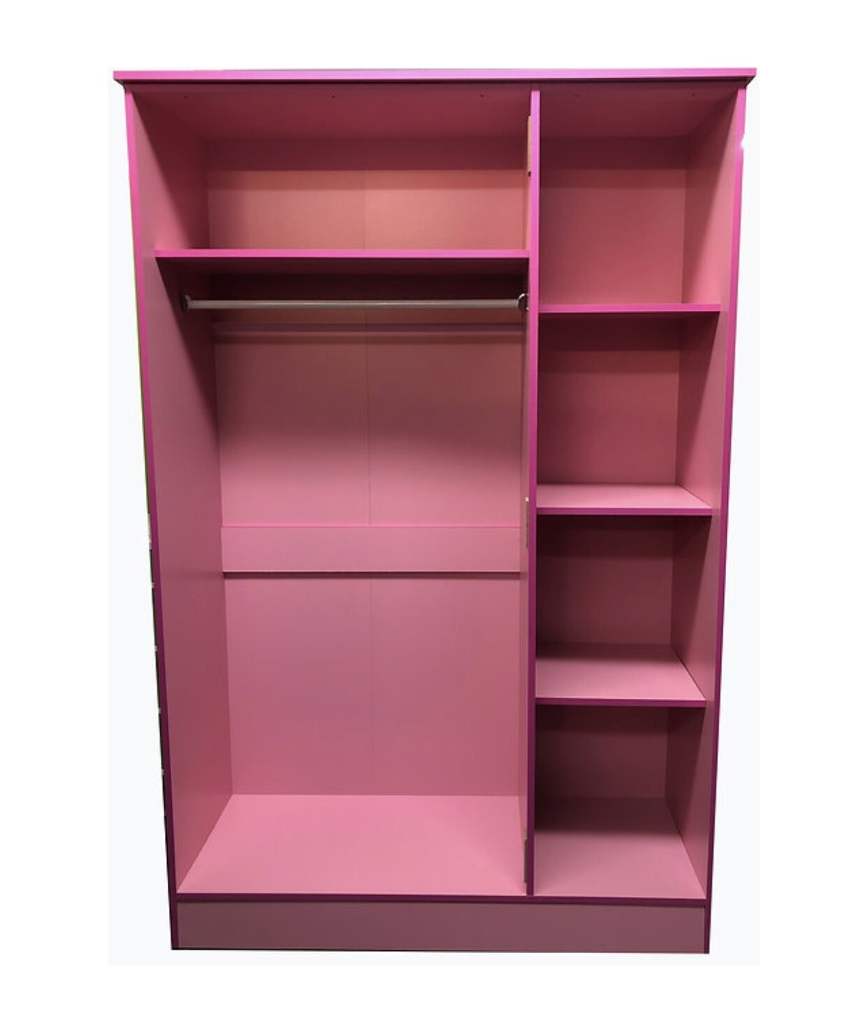 Alayna High Gloss 3 door Wardrobe
