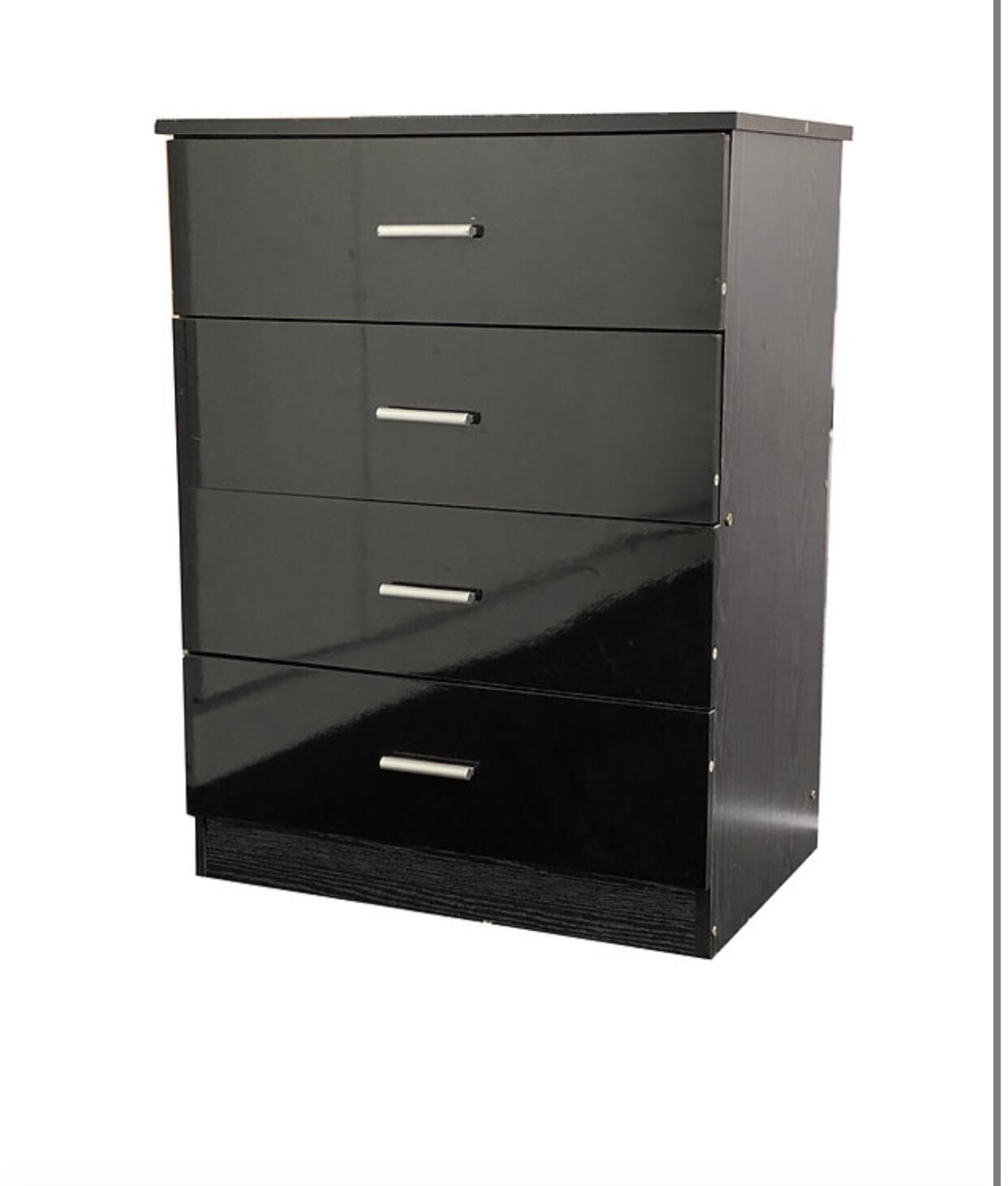 Alayna High gloss 4 Drawer Chest
