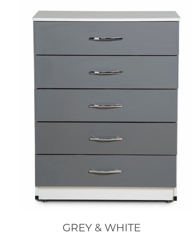 Belfast Chest of 5 Drawers