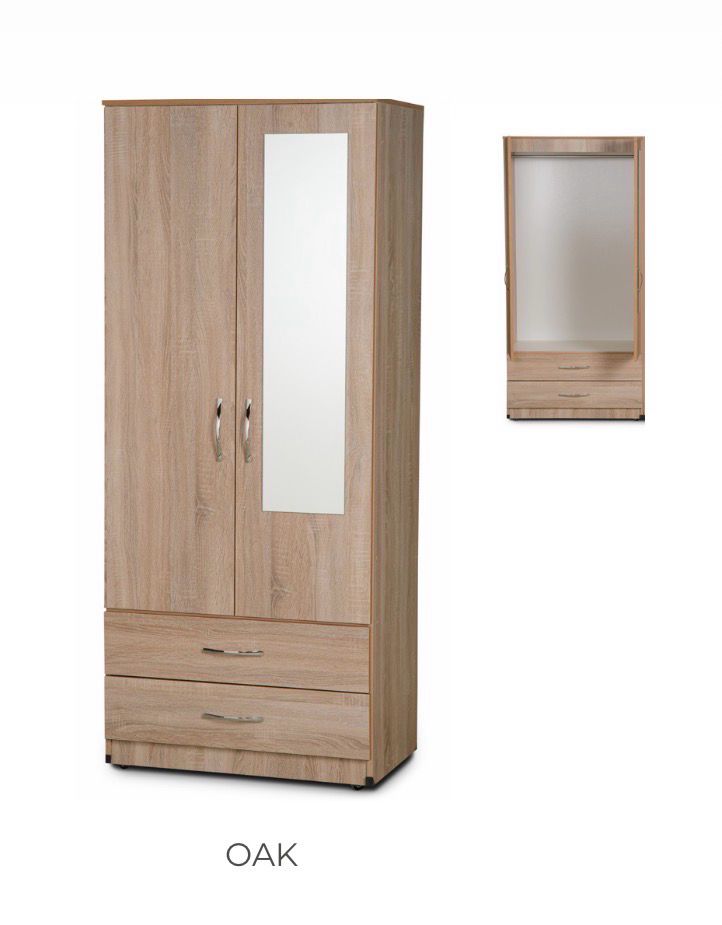 Belfast 2 Door Gents Wardrobe