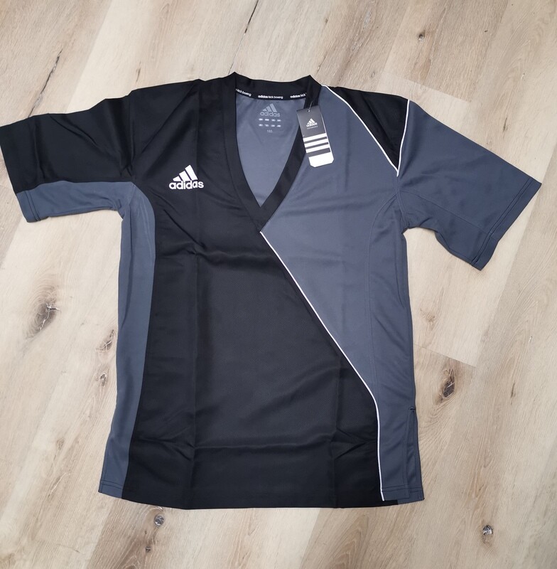 Adidas T-Shirt Spitzkragen Größe 190