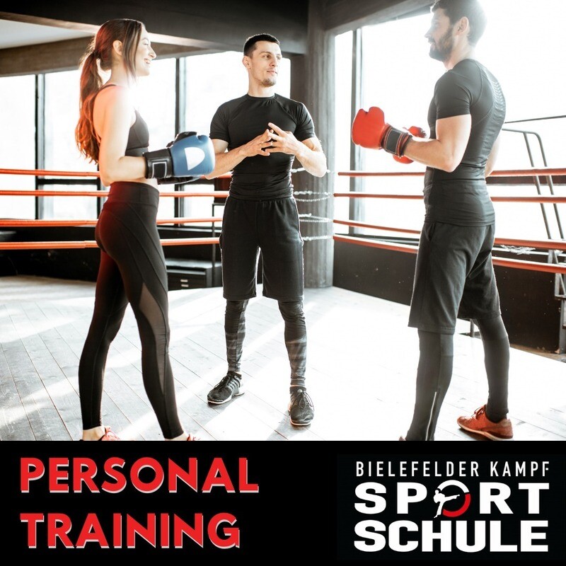 Personaltraining für vier Personen