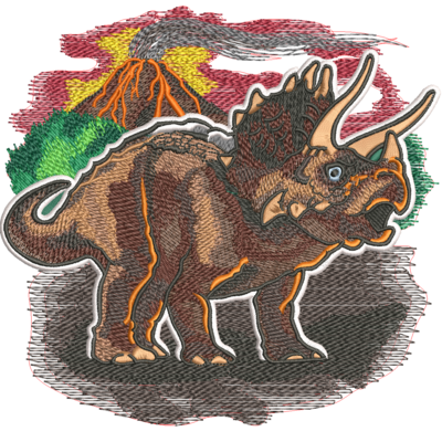 Triceratops Volcano