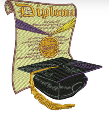 Graduation Diploma &amp; Cap