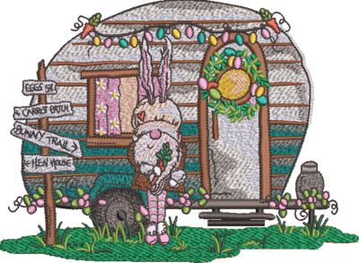 Easter Vintage Camper