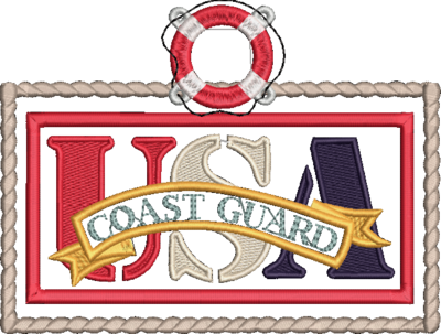 The United States Coast Guard Patch