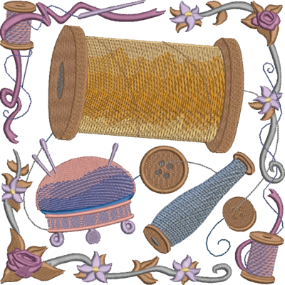 A Crafty Victorian Collage - F9674