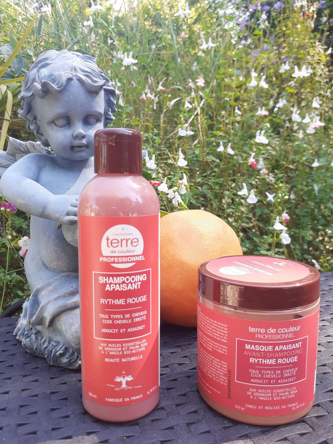 KIT Soin structure ( rouge) Terre de couleur