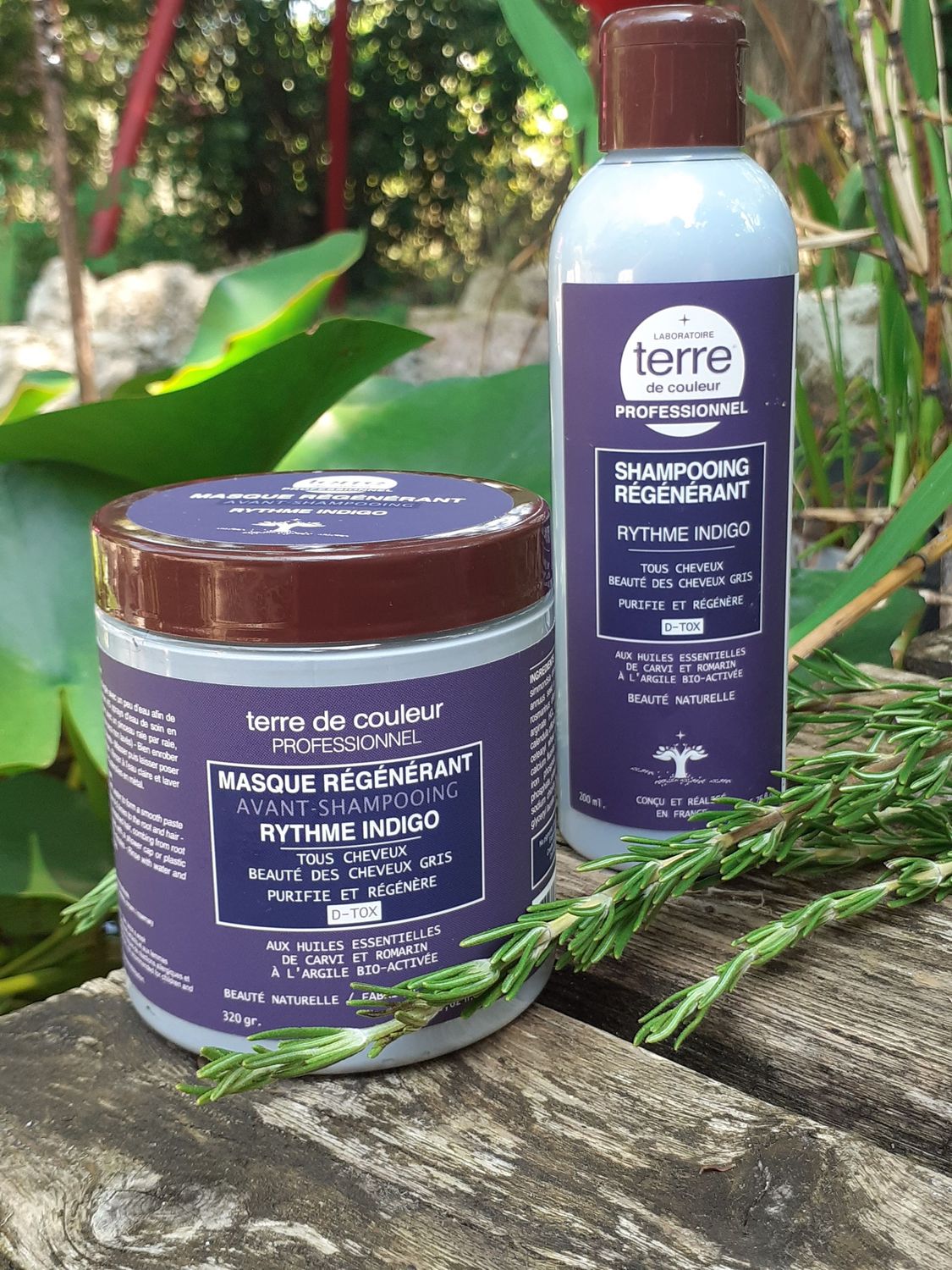 KIT Soin structure ( indigo) Terre de couleur