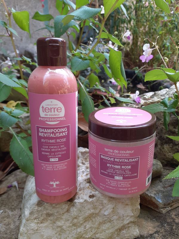 KIT Soin structure ( rose) Terre de couleur