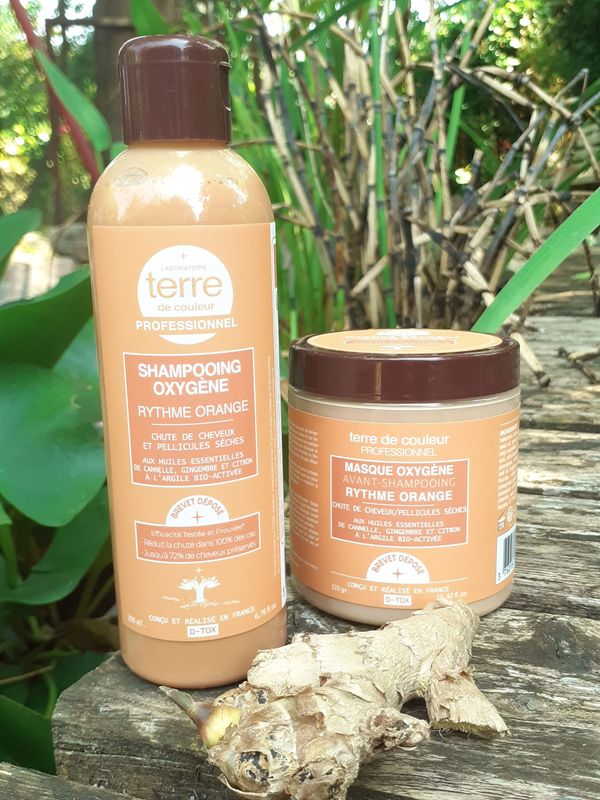 KIT Soin structure ( orange) Terre de couleur