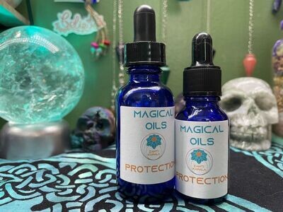 Protection magical oil