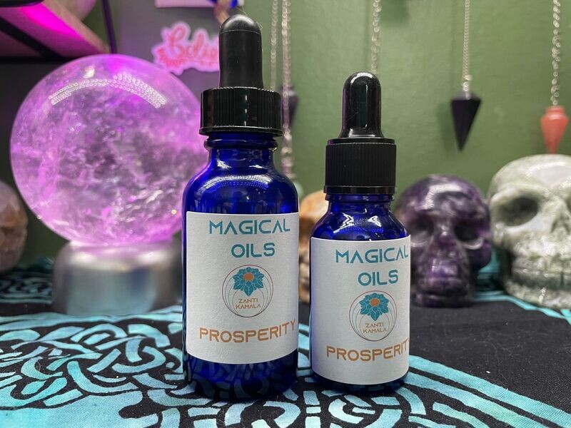 Prosperity magical oil