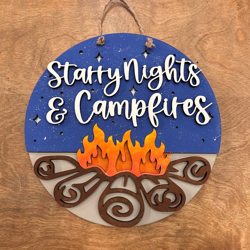 STARRY NIGHTS DOOR HANGER