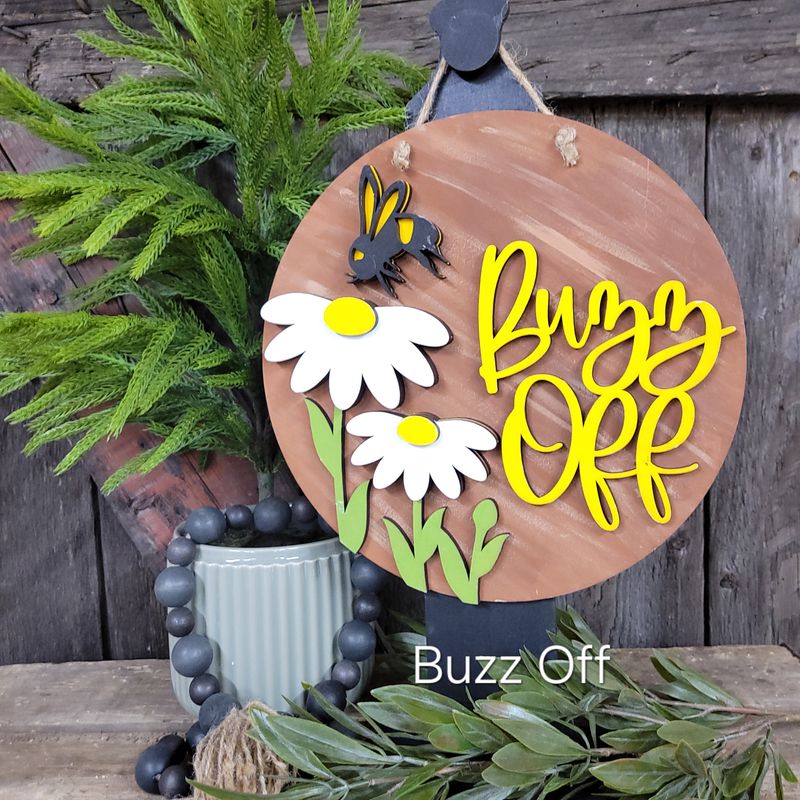 BUZZ OFF DOOR HANGER