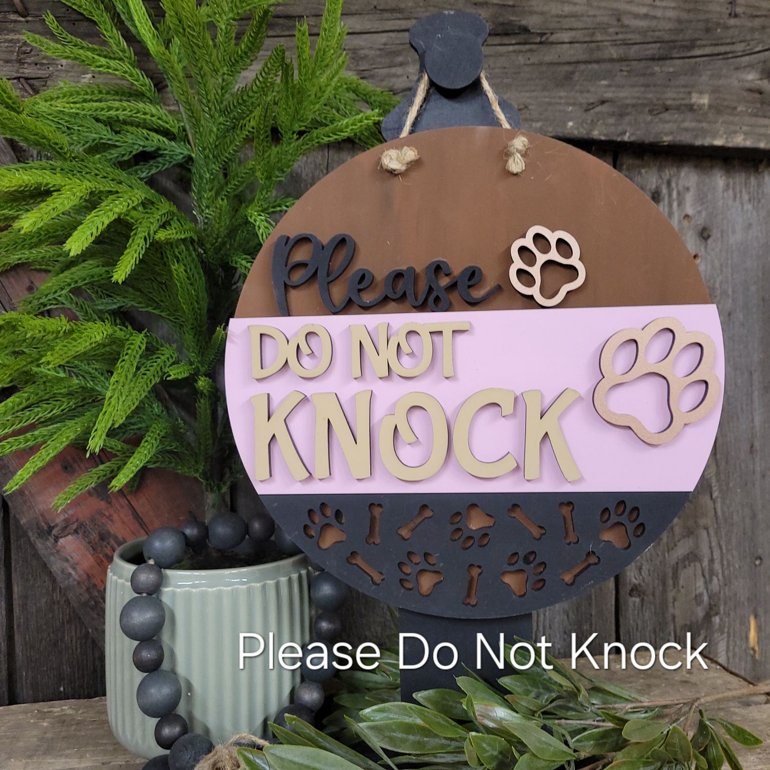 PLEASE DO NOT KNOCK