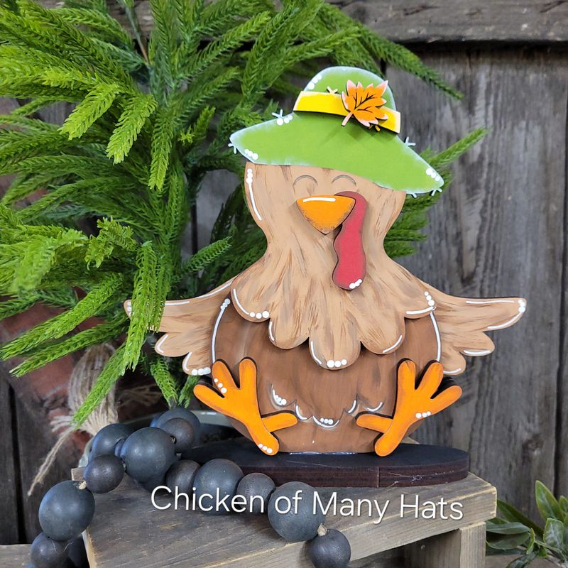 CHICKEN OF MANY HATS