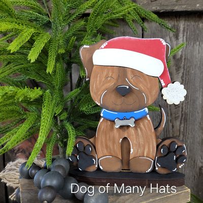 DOG OF MANY HATS
