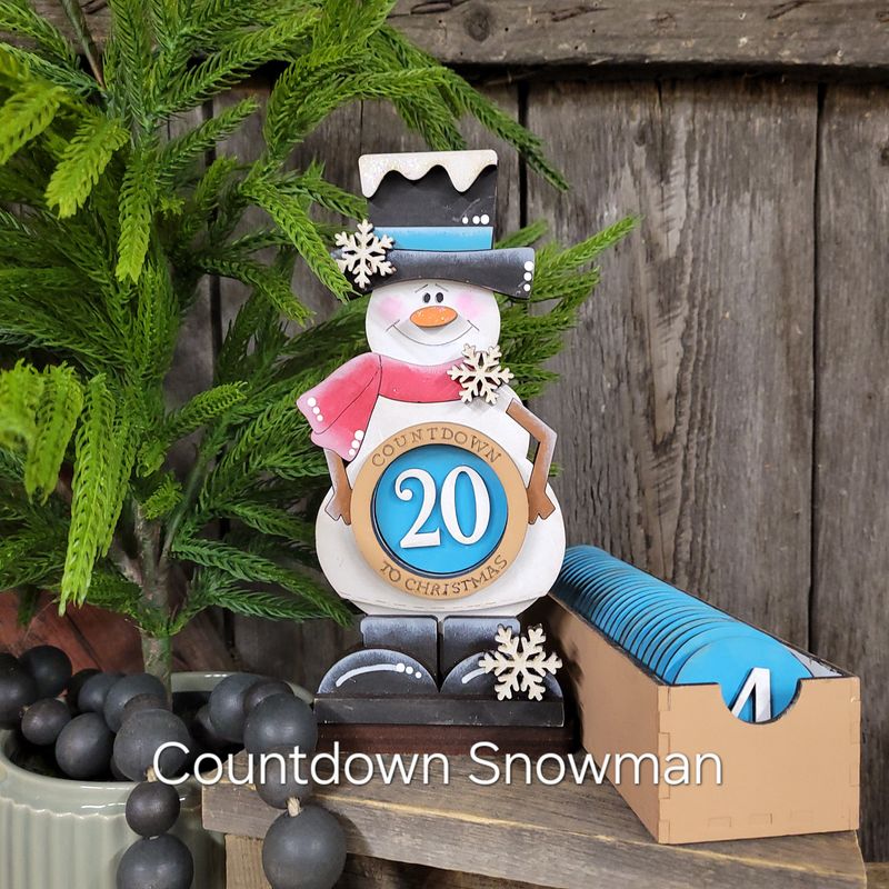 COUNTDOWN SNOWMAN