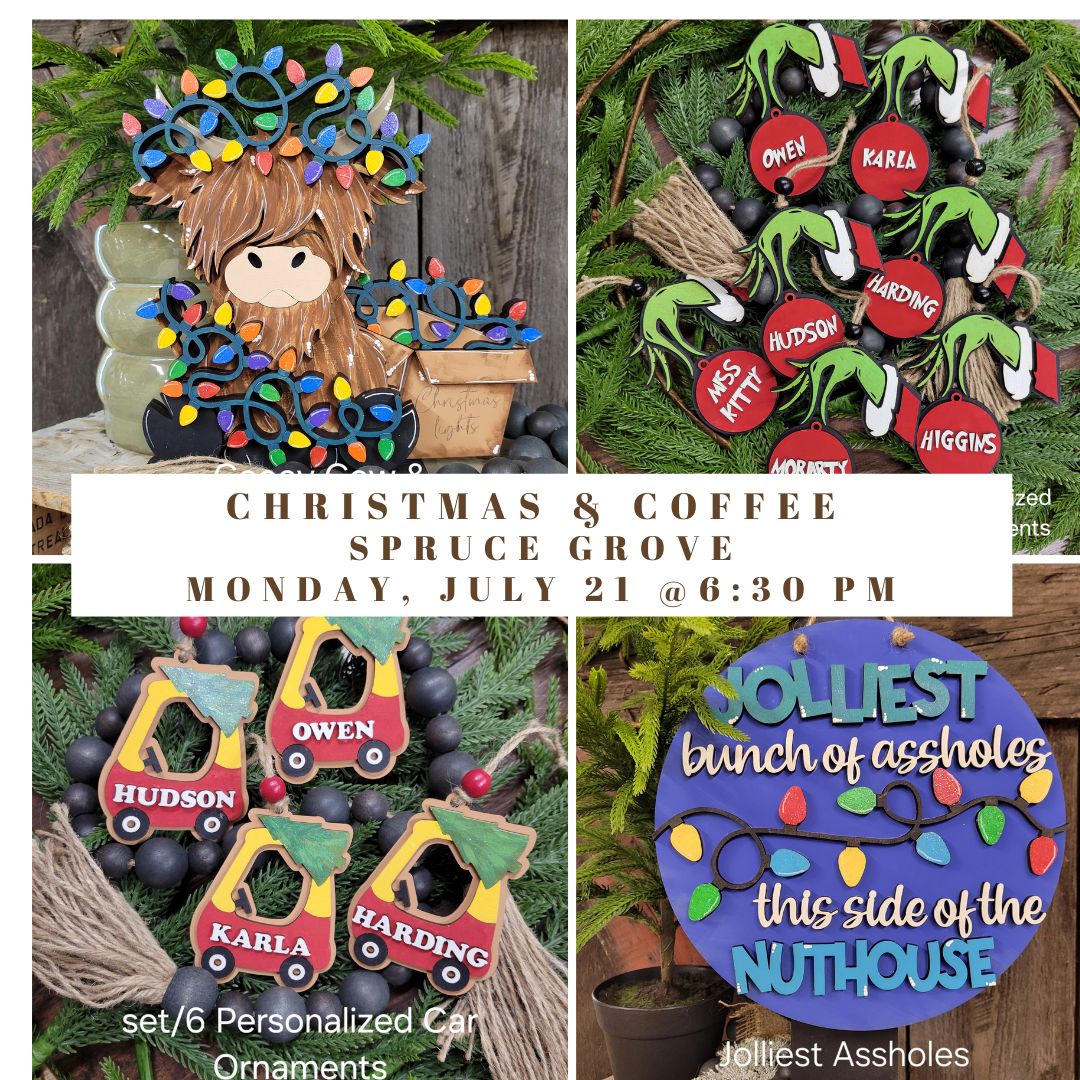 CHRISTMAS &amp; COFFEE - JULY 21 @6:30