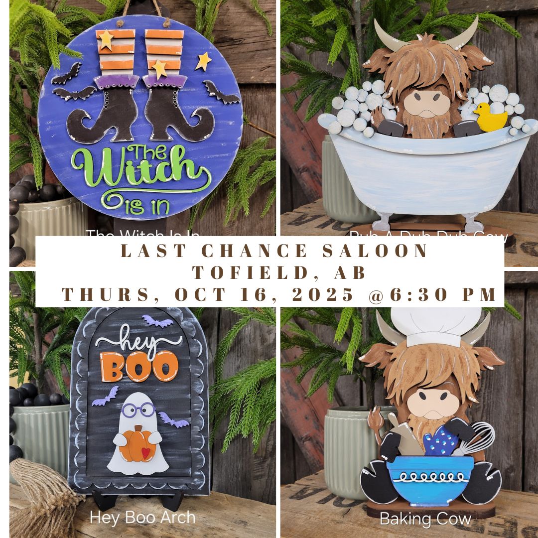 LAST CHANCE SALOON, TOFIELD OCT 16 @6:00