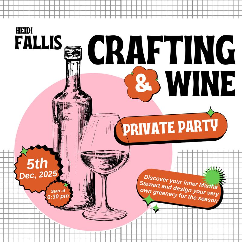 Fallis Crafting &amp; Wine Night