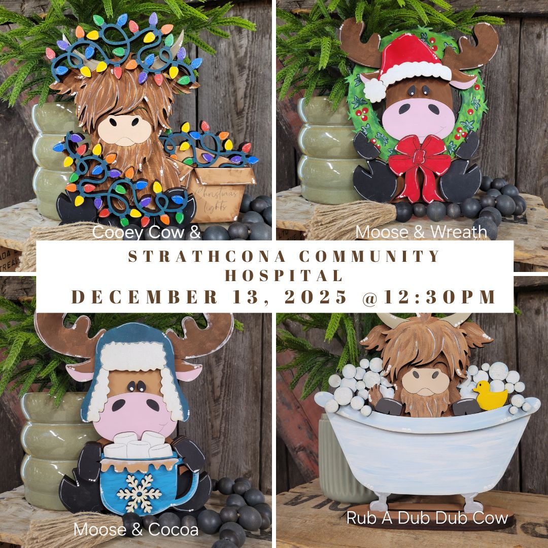 STRATHCONA COMMUNITY HOSPITAL - DEC 13 @ 12:30