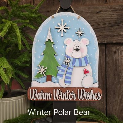 WINTER POLAR BEAR