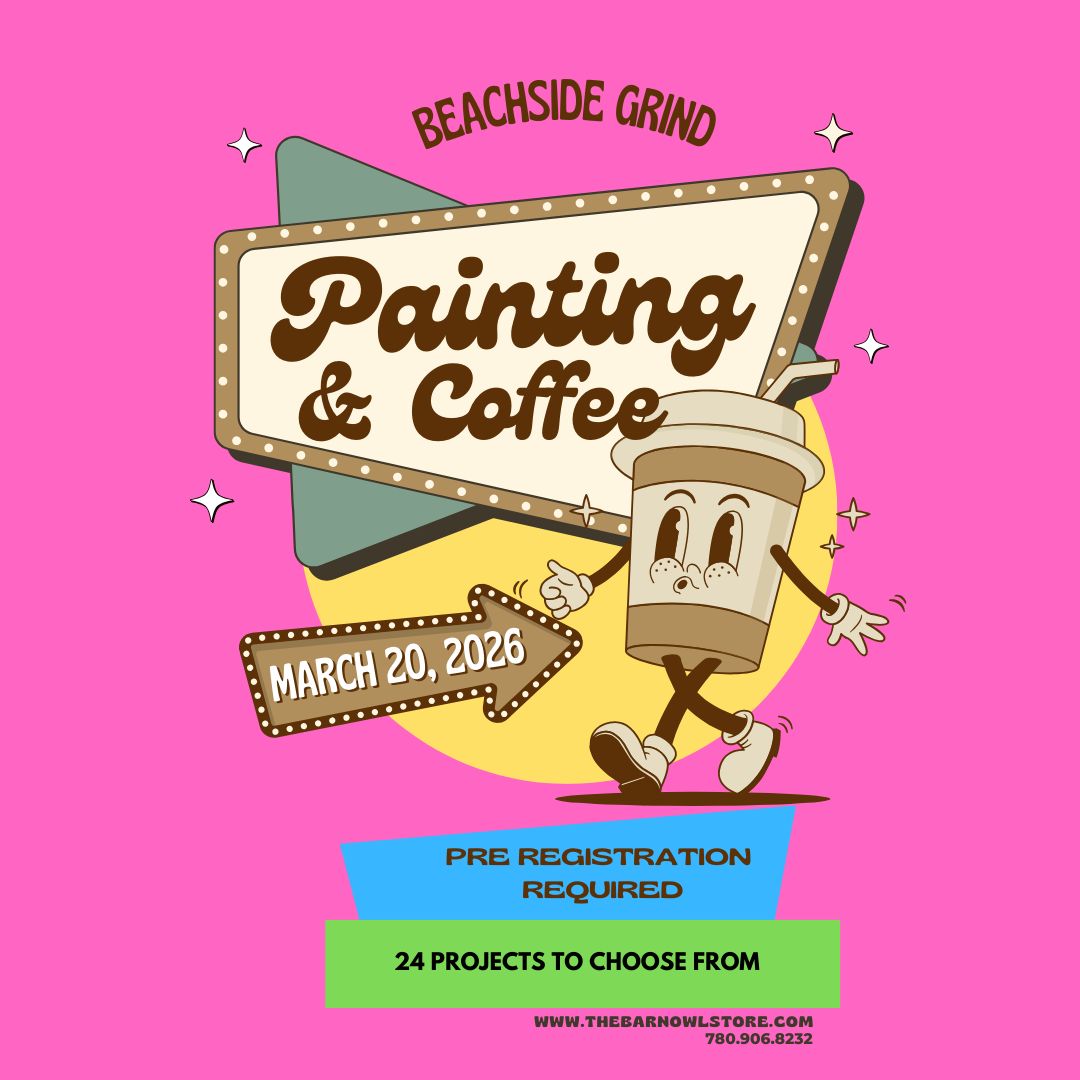 PAINTING &amp; COFFEE BEACHSIDE GRIND MARCH 20 @ 6:30