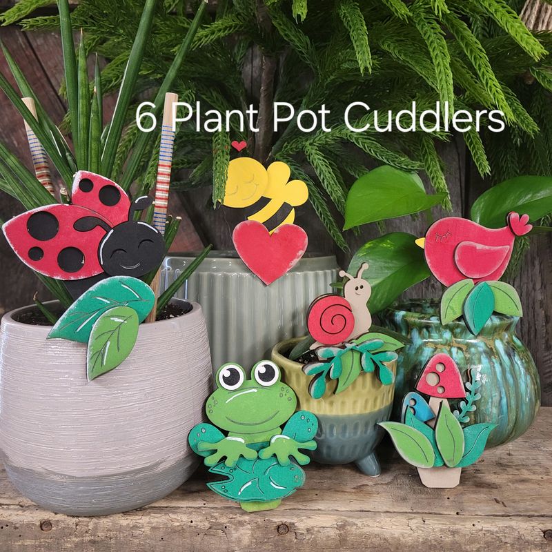 6 PLANT POT CUDDLERS