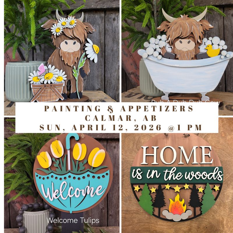 SUNDAY AFTERNOON PAINTING &amp; APPETIZERS