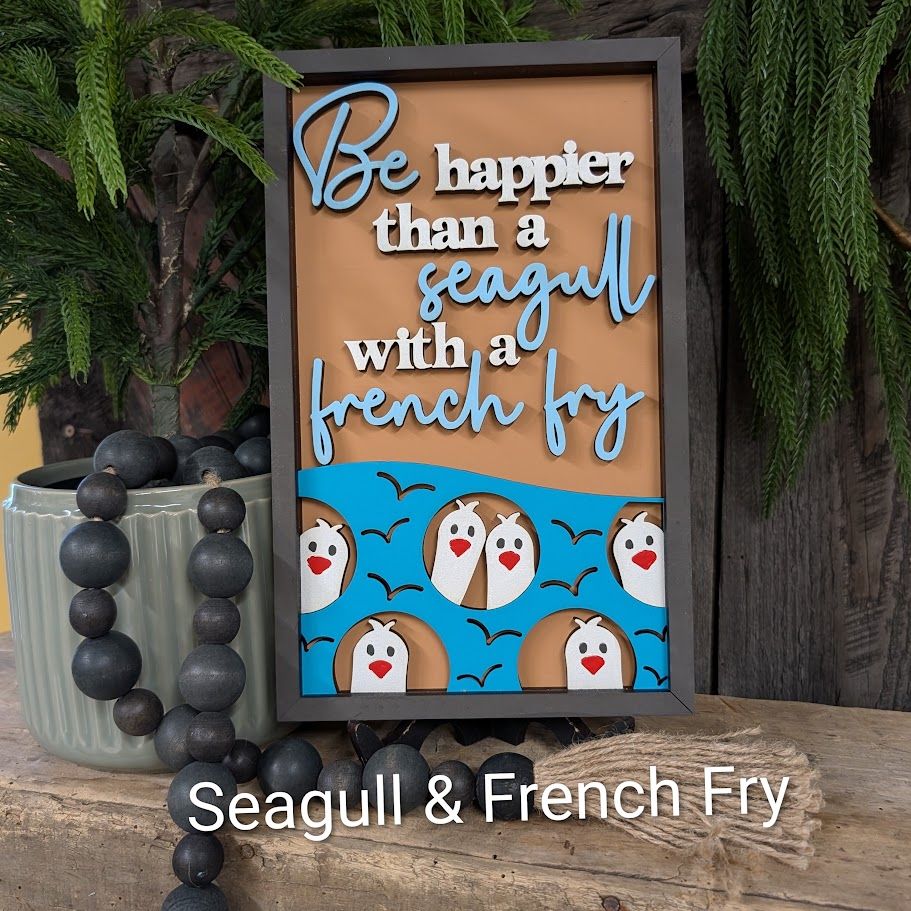 SEAGULL &amp; FRENCH FRY