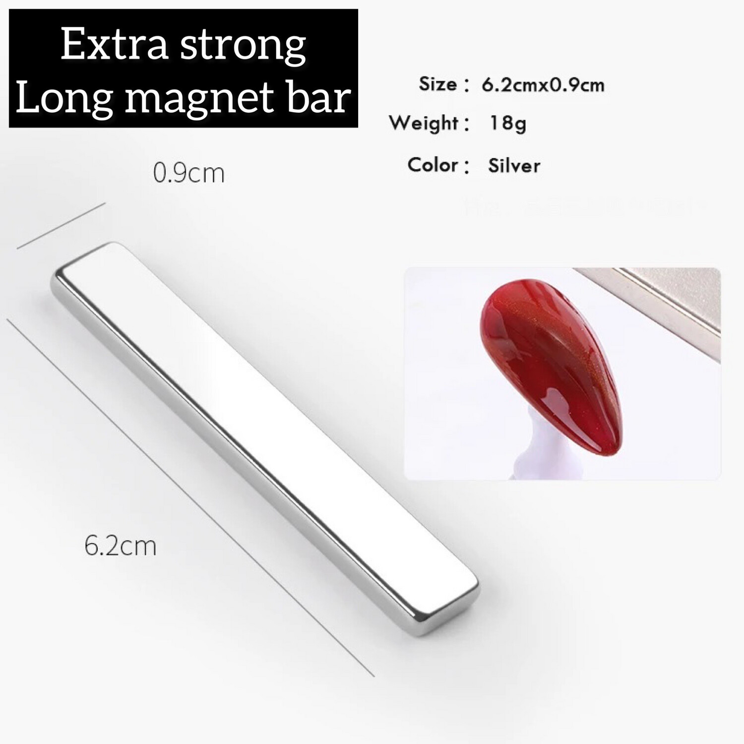 Extra Long Square Magnet