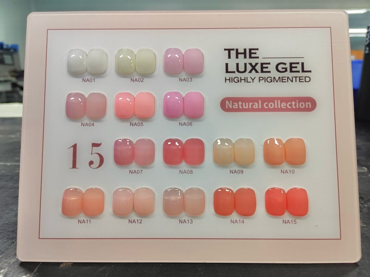 Natural Gels - 15 Colors