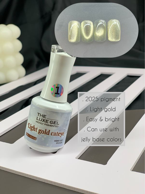 Light Gold Cateye #1