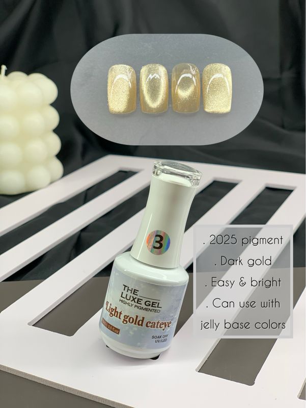 Light Gold Cateye #3