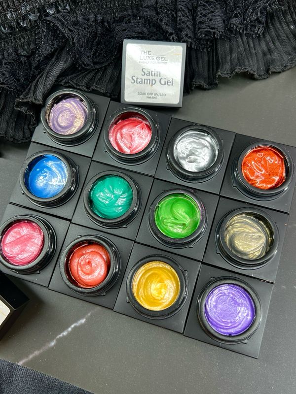 Satin Gel Stamp Combo