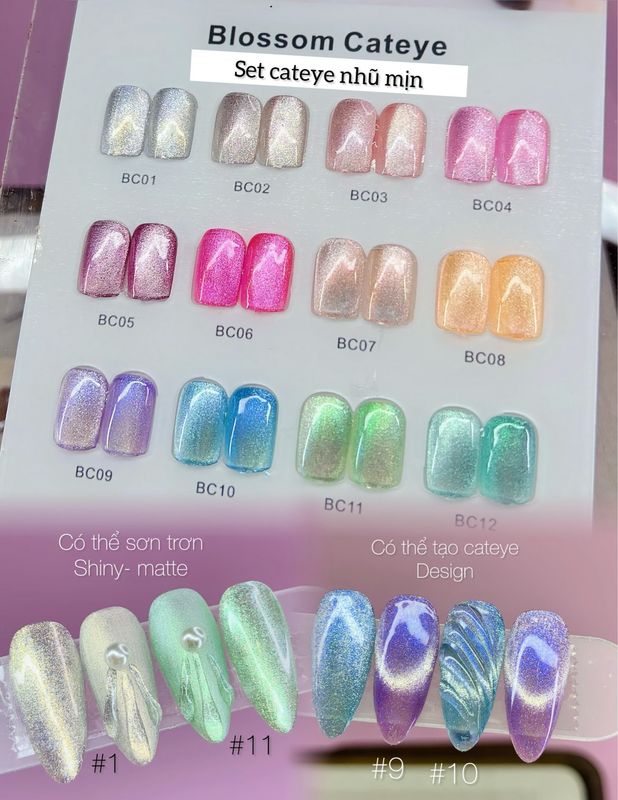 Blossom Cateye- 12 Colors
