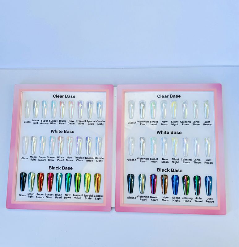 Viral White Chrome Sample Book Viral White Chrome Sample Book