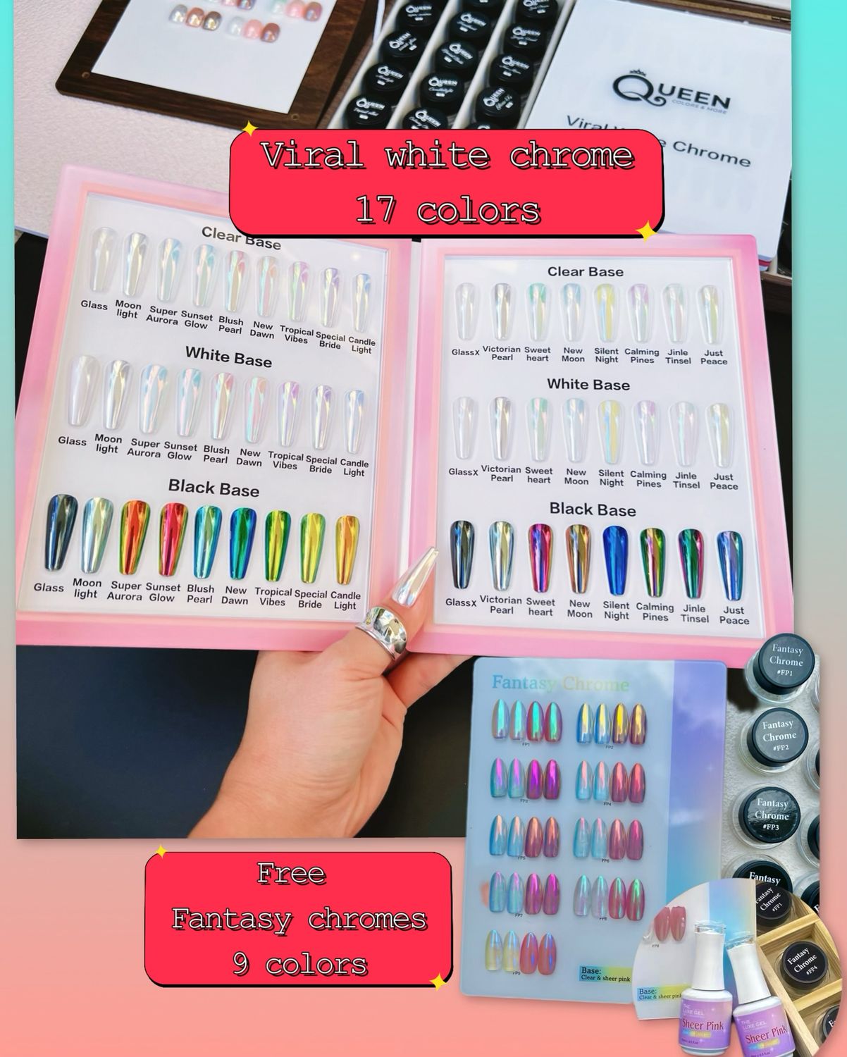 Viral White Chrome Bundle