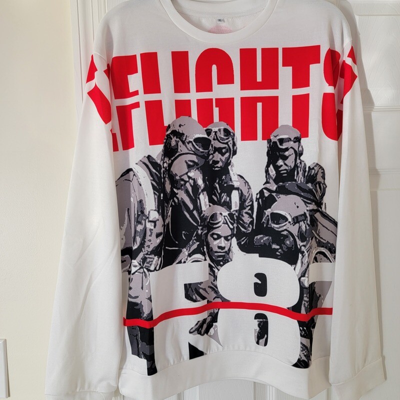 LF87 Pilot All Over Mens Style Long Sleeve Pullover