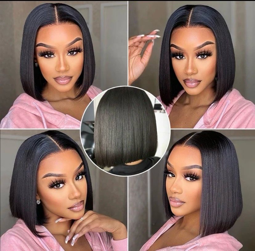 8 Inch 13*4 Bob Wig
