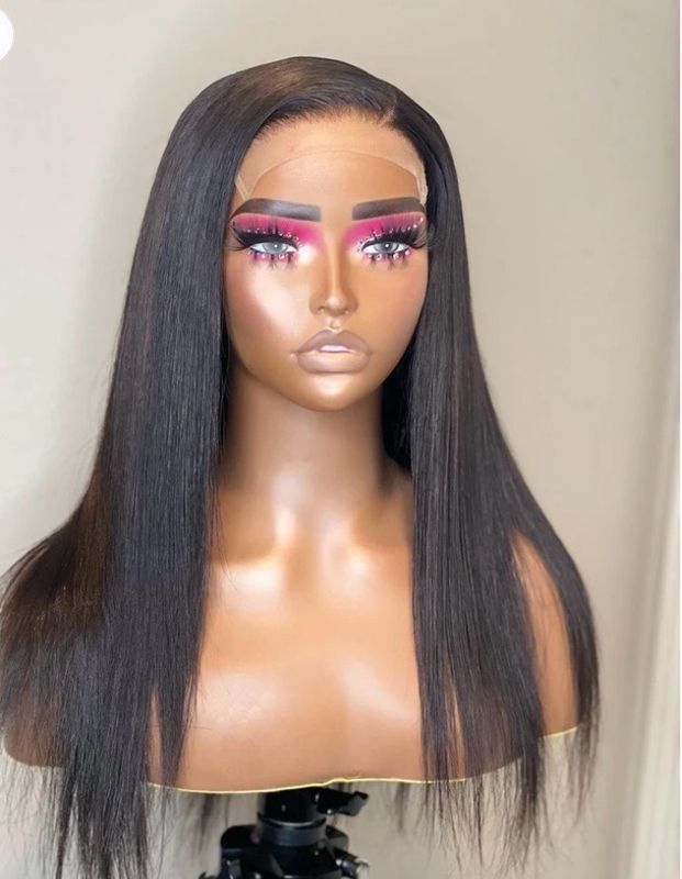 Hand stitched Single Drawn Wig 16 Inch