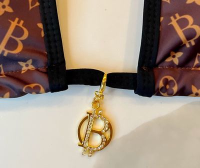 Bitcoin Bikini Pendant