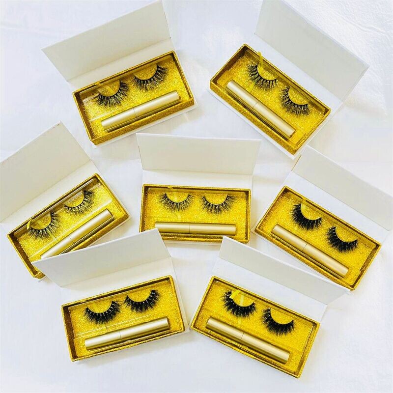 High-Quality Mink False Eyelashes