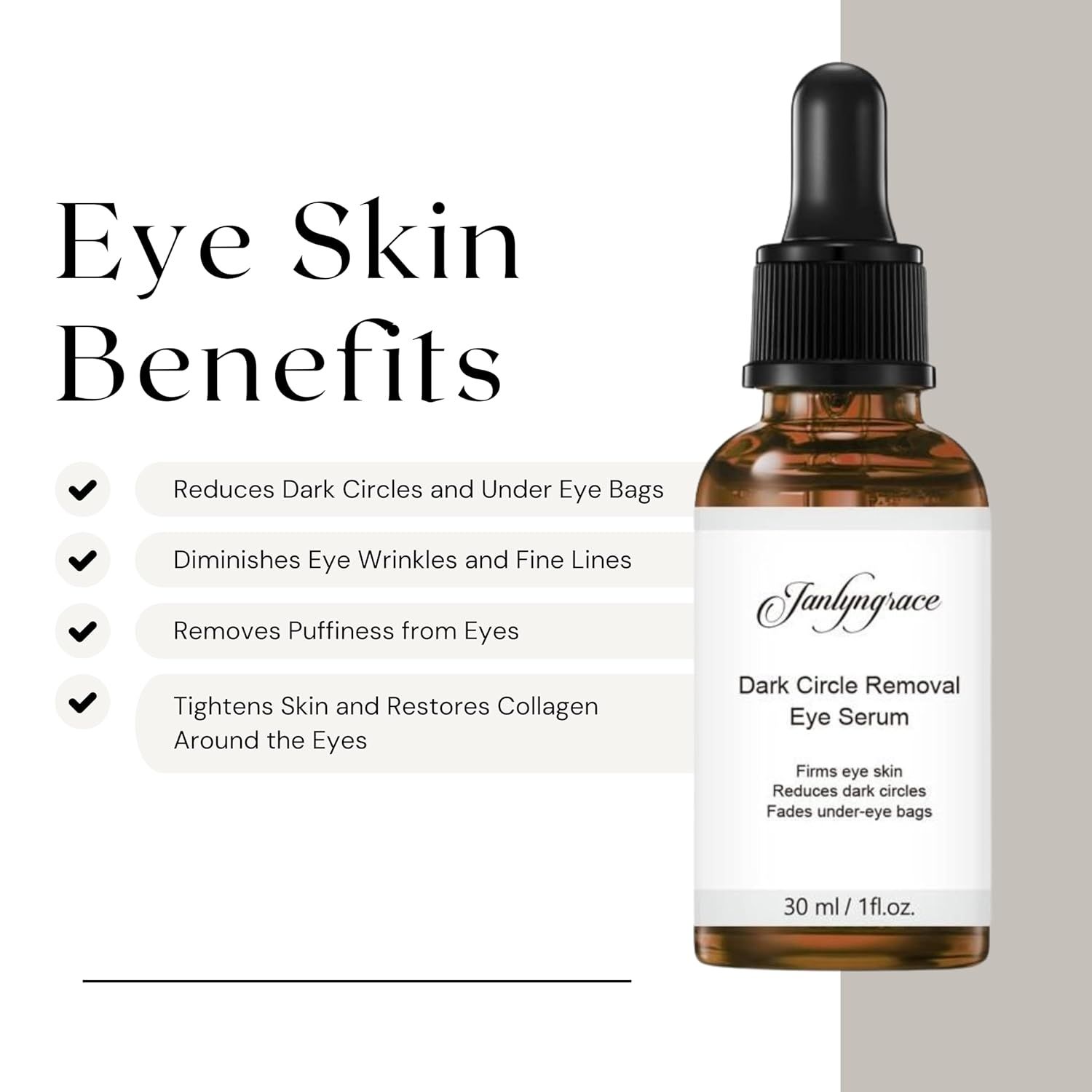 Dark Circle Eye Serum - Suitable For All Skin Types
